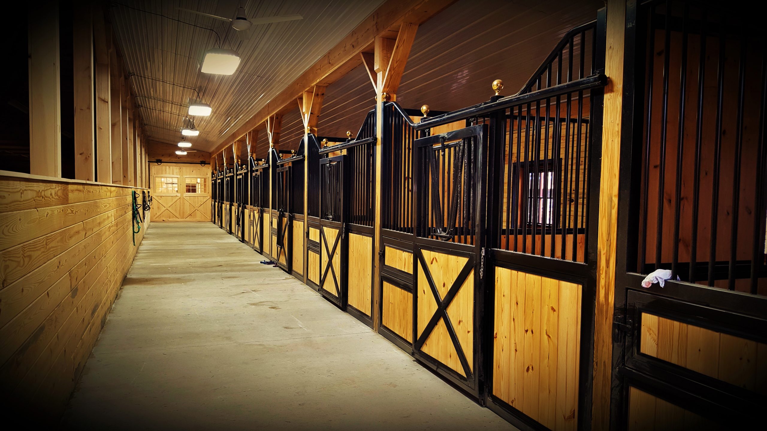 High Arch Euro Stall Fronts with Finials