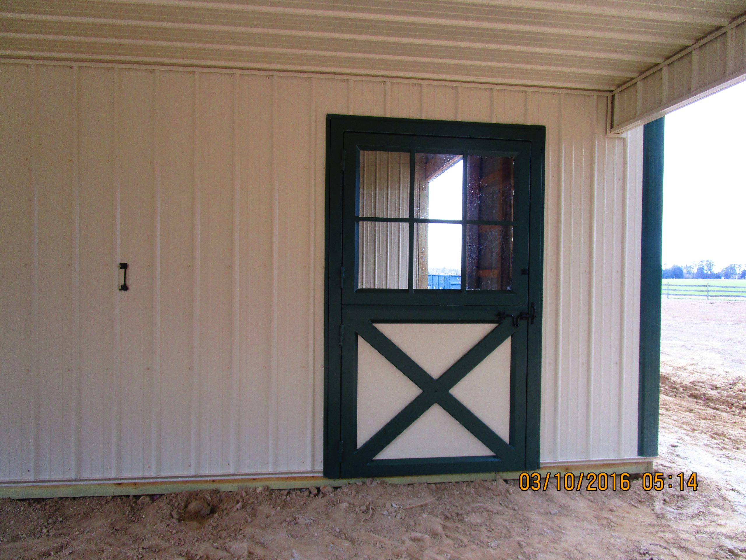 Economy Dutch Door with glass