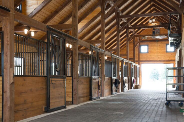 Custom Horse Stalls & Exterior Barn Doors in Chester County, PA